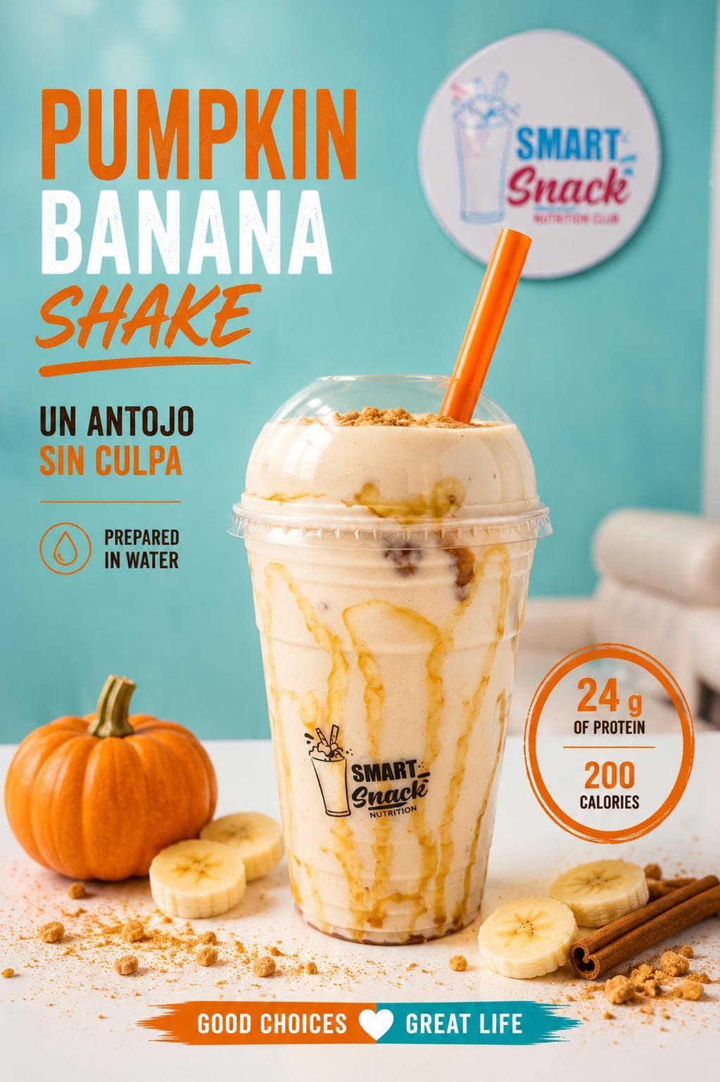 Pumpkin Banana Shake